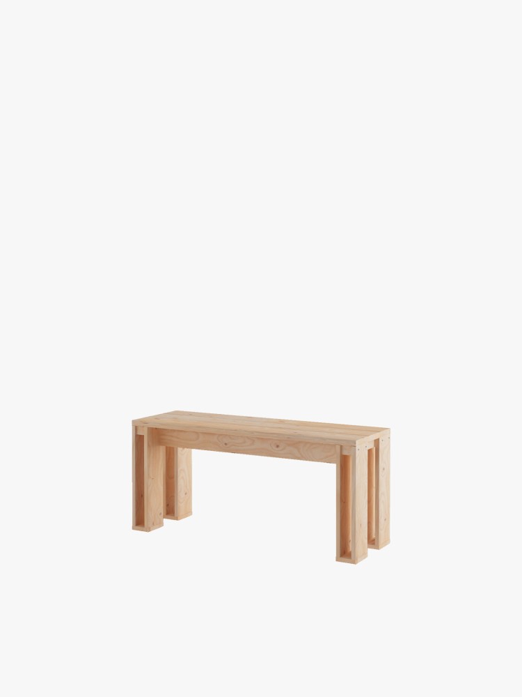 ARINA panca in legno 100x33